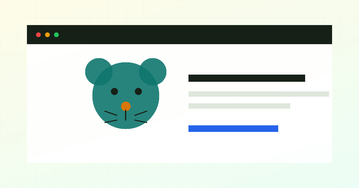 Illustration d'un chat avec des reperes visuels sur son comportement
